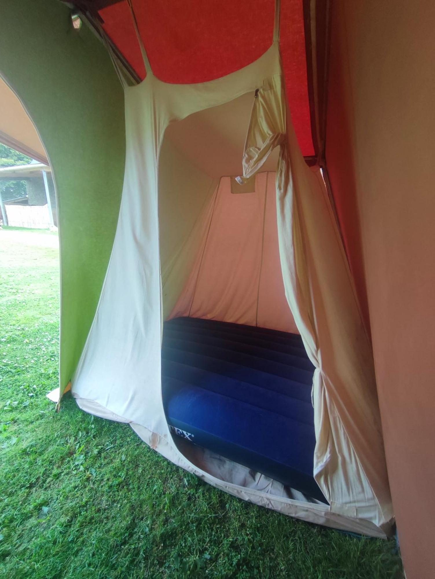 La Billardiere Camping A La Ferme Le Menil-Ciboult Экстерьер фото